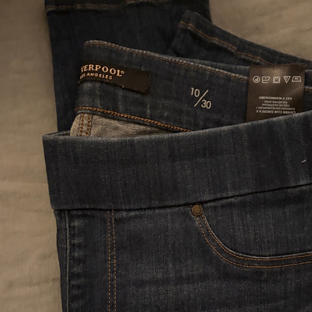 Liverpool Men's Dark Blue Slim Jeans